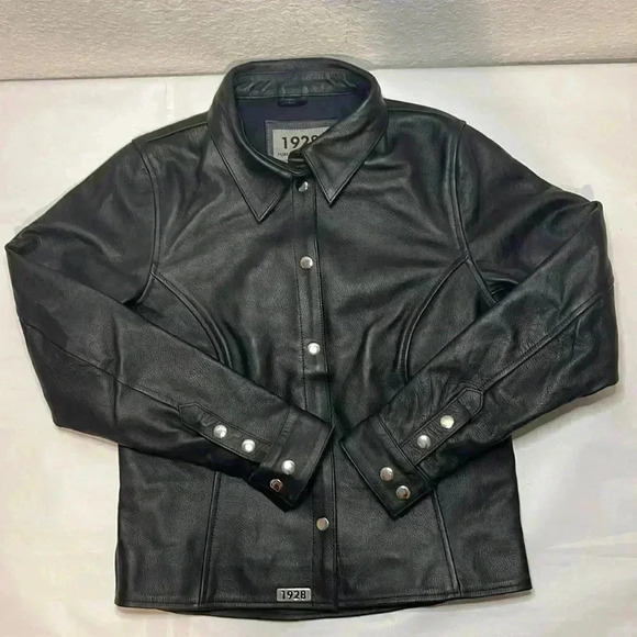 *Custom* Women’s 1928 Pure Leather Jacket Size S - Picture 1 of 9